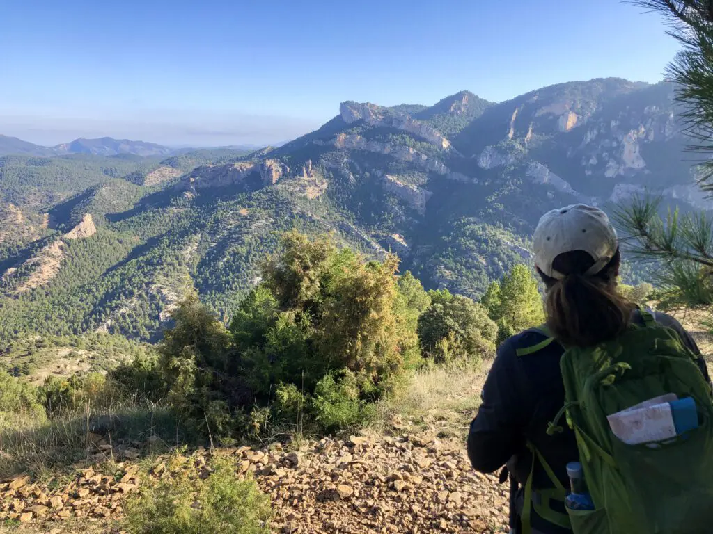 Uitzicht tijdens Peñarroya de Tastavins - El Boixar