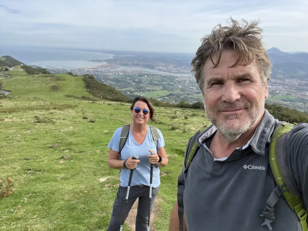 Uitzicht vanaf de Jaizkebel, Irún, Baskenland