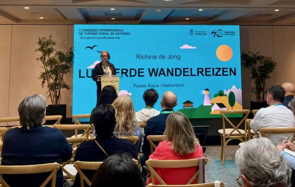 Richina als spreker bij het internationale congres voor het rurale toerisme