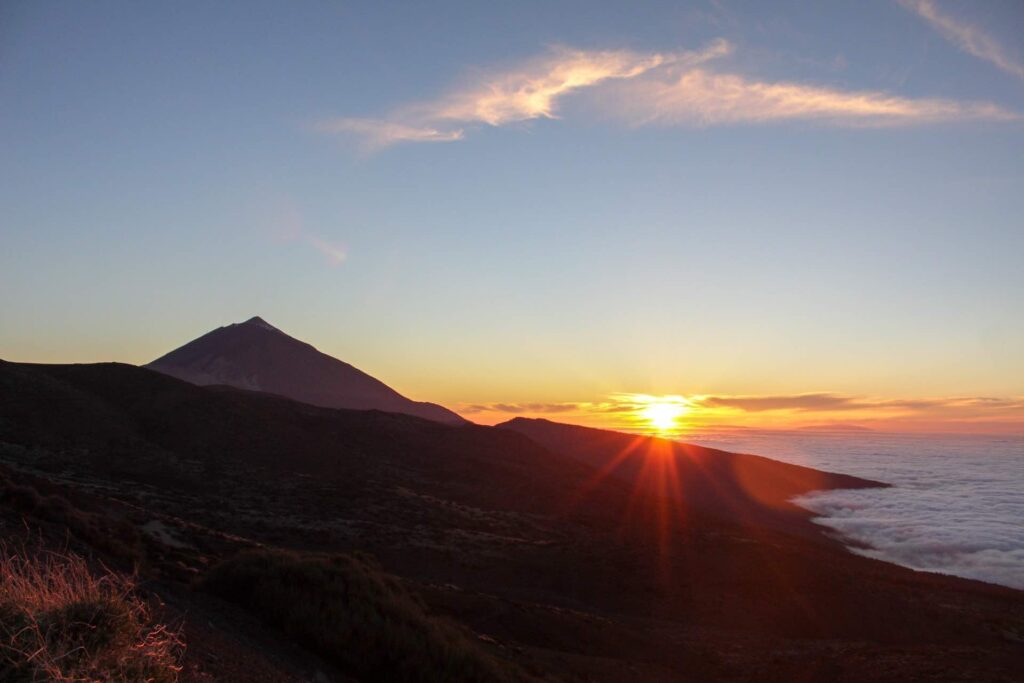 El Teide vanaf la Orotava, Tenerife